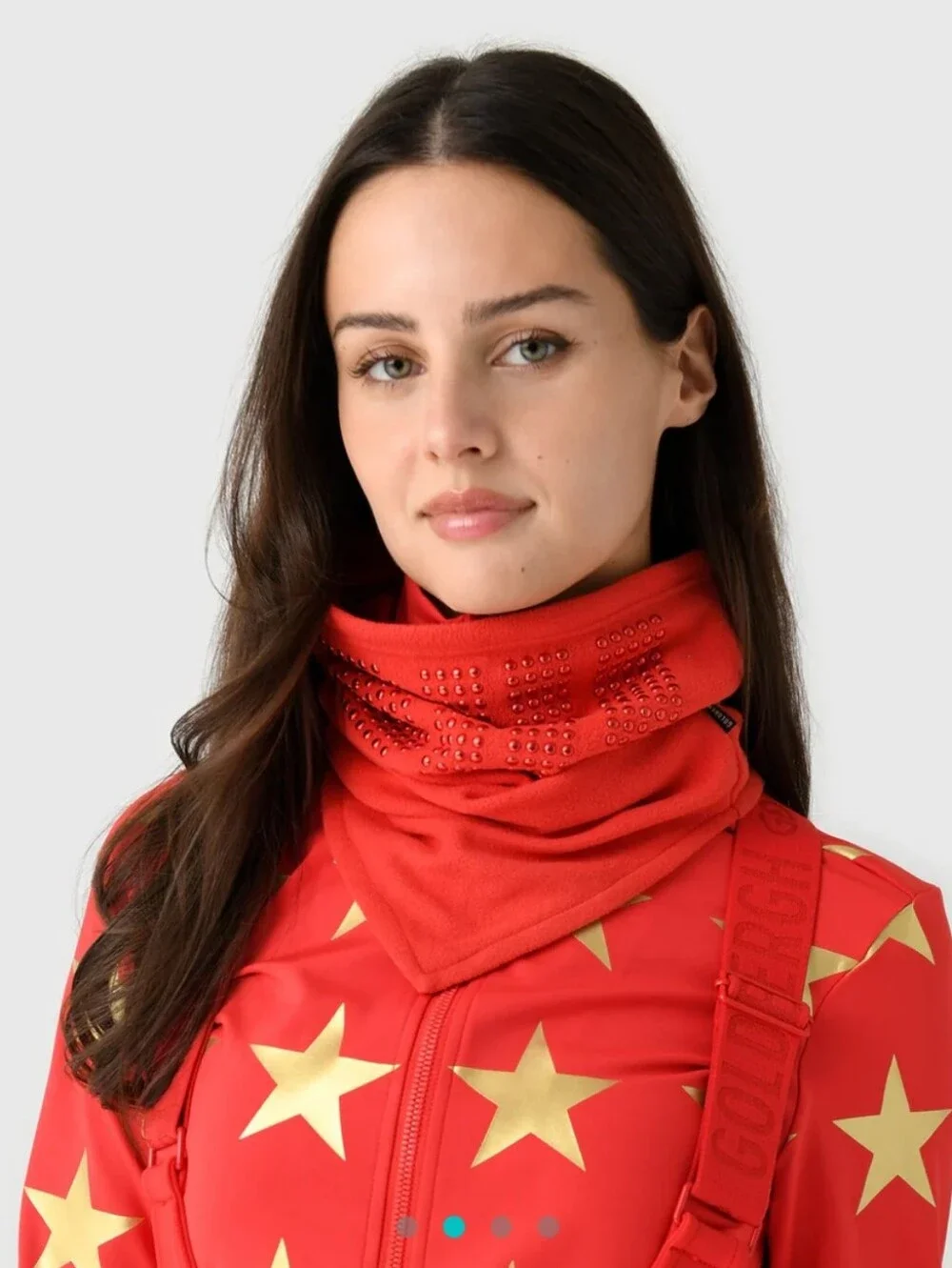 Goldbergh Bri Neck Warmer Flame Red